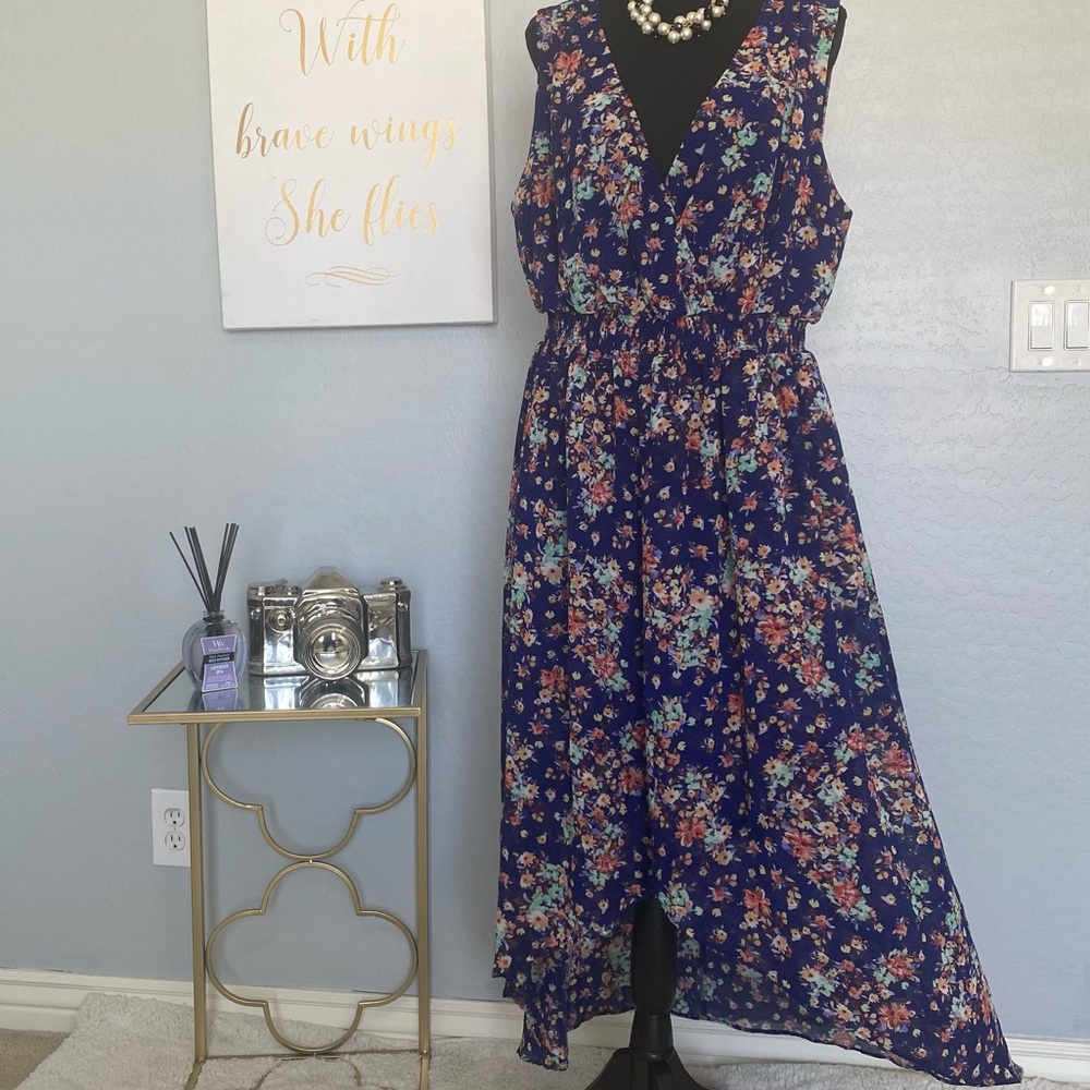Floral Dress (Plus)